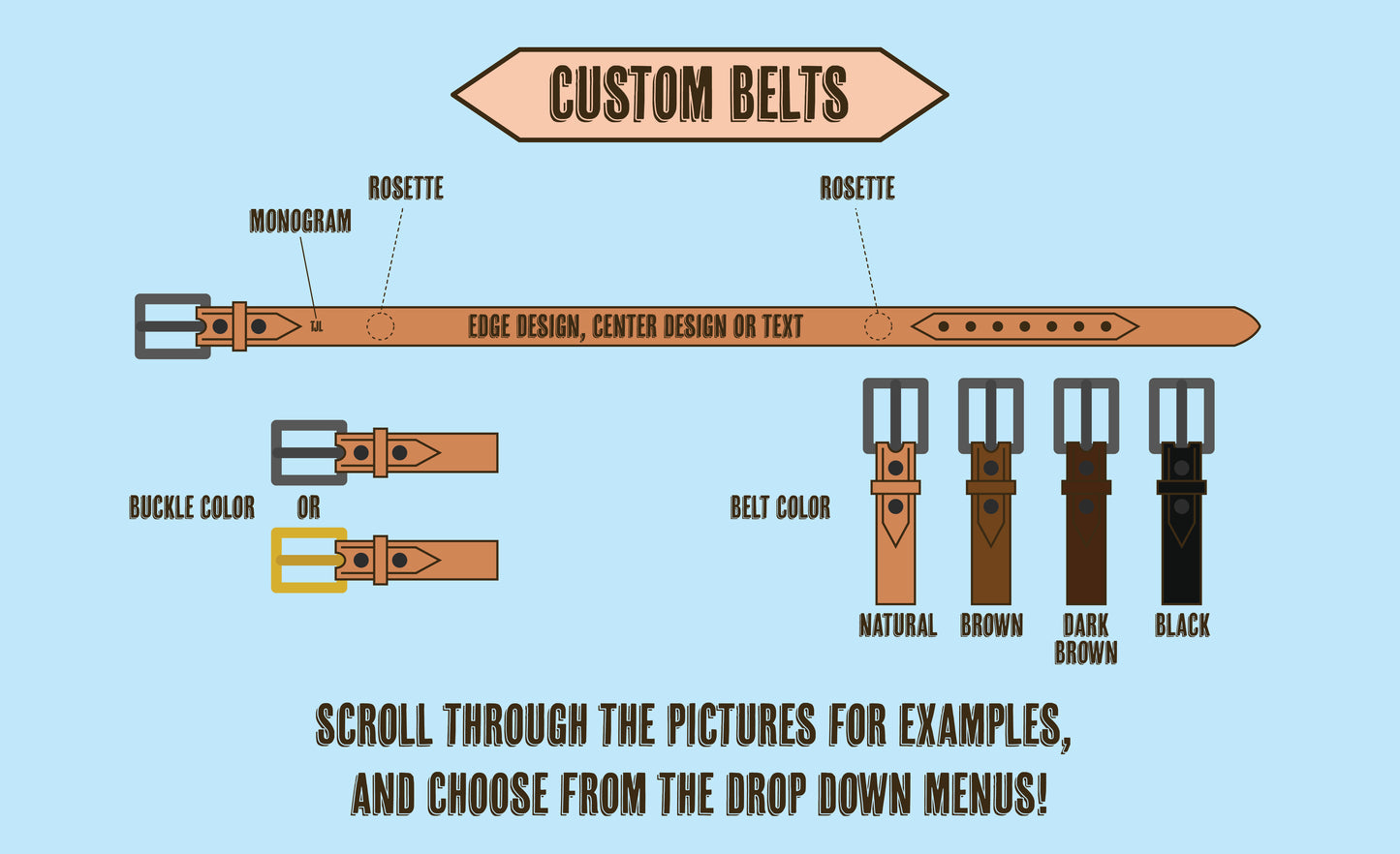 Made To Order Leather Belt!