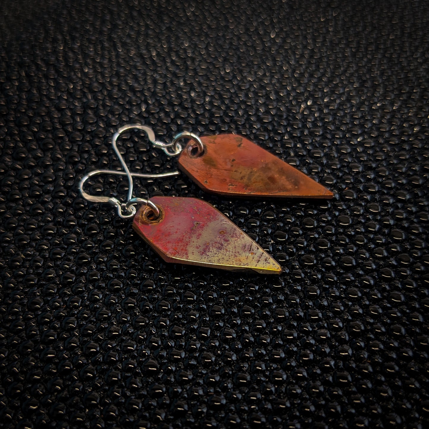 Coffin Point Dangle Earrings