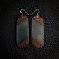 Wenge Tag Dangle Earrings