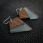 Wenge Kites Dangle Earrings