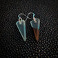 Small Wenge Points Dangle Earrings