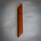 Mahogany Diagonal Wood Mezuzah