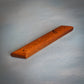 Mahogany Diagonal Wood Mezuzah