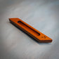 Mahogany Diagonal Wood Mezuzah