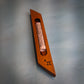 Mahogany Diagonal Wood Mezuzah