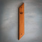 Alder Diagonal Wood Mezuzah