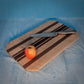 Striped Curly Maple Cutting Board