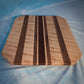 Small, Striped Curly Maple Cutting Board