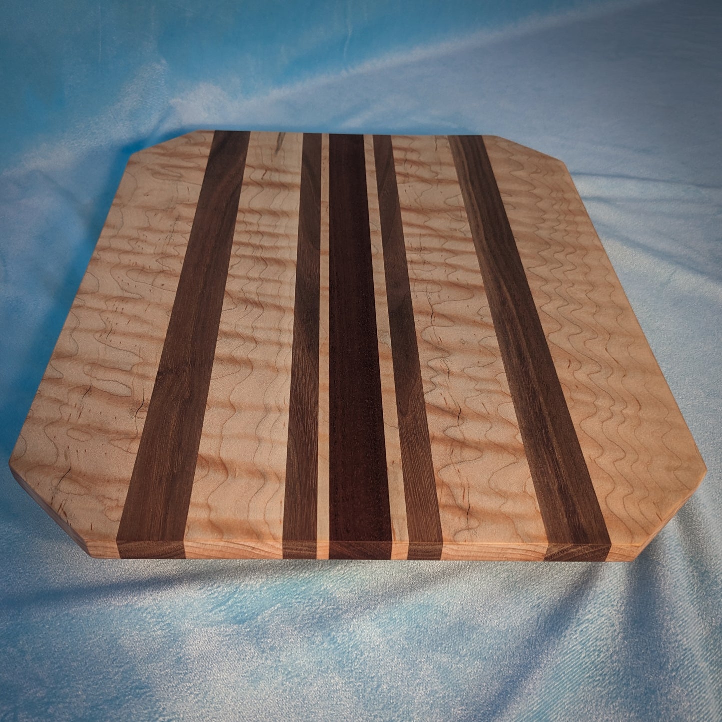 Small, Striped Curly Maple Cutting Board