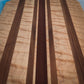 Small, Striped Curly Maple Cutting Board