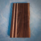 Thin, Striped Live Edge Walnut Cutting Board