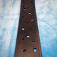 Dark Punched Leather Guitar Strap