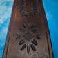 Dark Sunrise Tooled Leather Guitar Strap