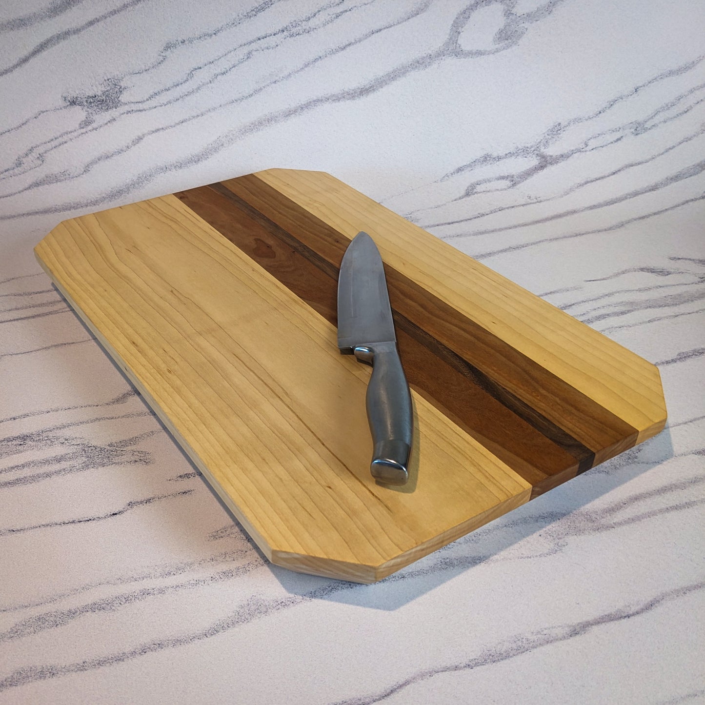 Big Maple & Cherry Stripe Cutting Board Set