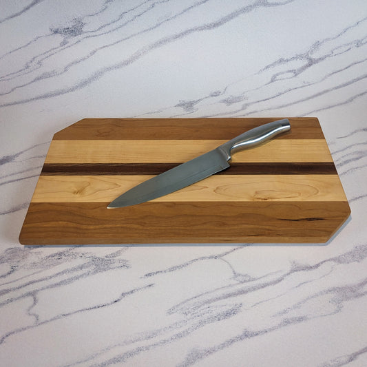 Cherry Stripes Cutting Board