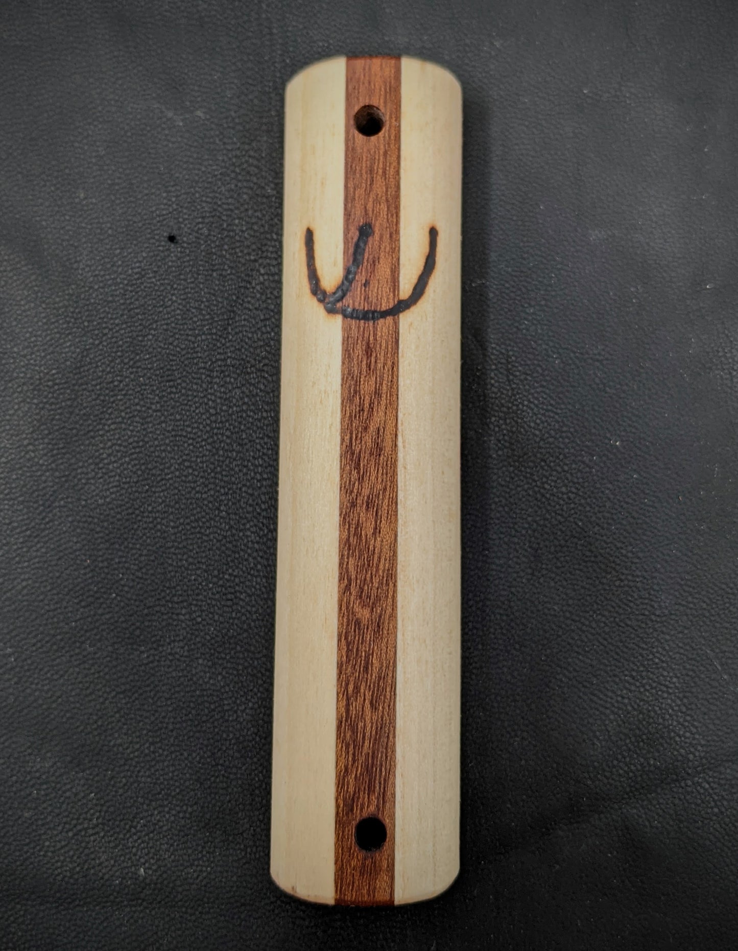 Small Wooden Mezuzah