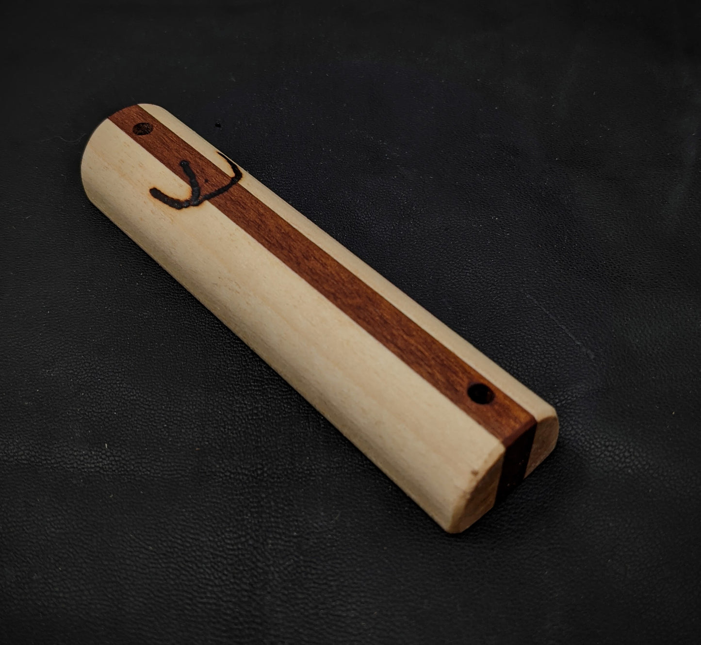 Small Wooden Mezuzah