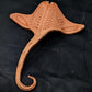 Tooled Leather Manta Ray Wall Art