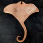 Tooled Leather Manta Ray Wall Art