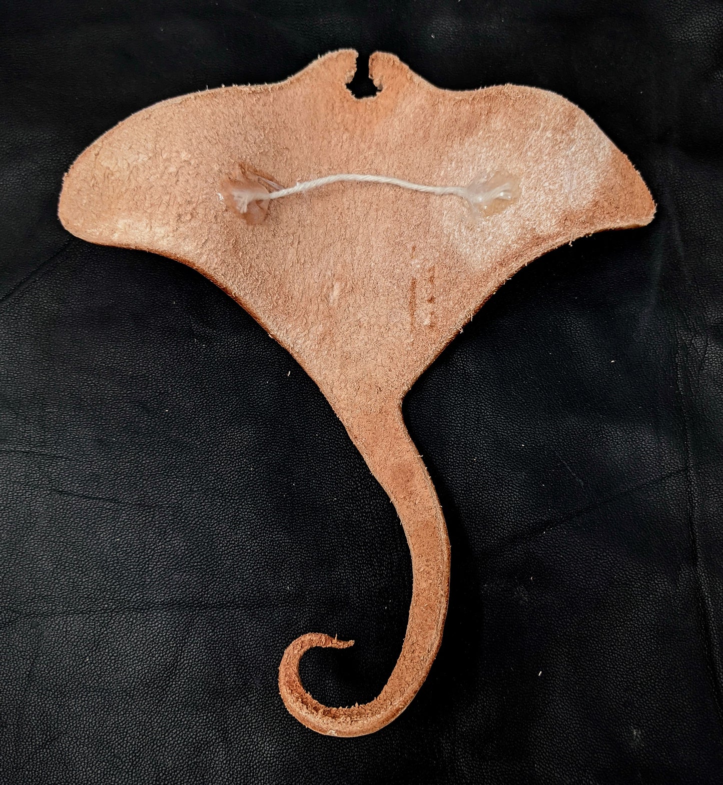 Tooled Leather Manta Ray Wall Art