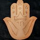 Tooled Leather Hamsa Wall Art