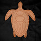Tooled Leather Sea Turtle Wall Art
