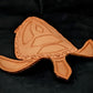 Tooled Leather Sea Turtle Wall Art