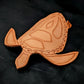 Tooled Leather Sea Turtle Wall Art