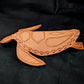 Tooled Leather Sea Turtle Wall Art