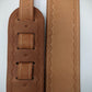 Minimalist Tooled Leather Guitar Strap