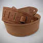 Minimalist Tooled Leather Guitar Strap