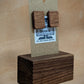 Mahogany Rectangle Stud Earrings