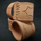 Tooled Leather Napkin Rings