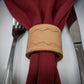Tooled Leather Napkin Rings