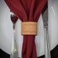 Tooled Leather Napkin Rings