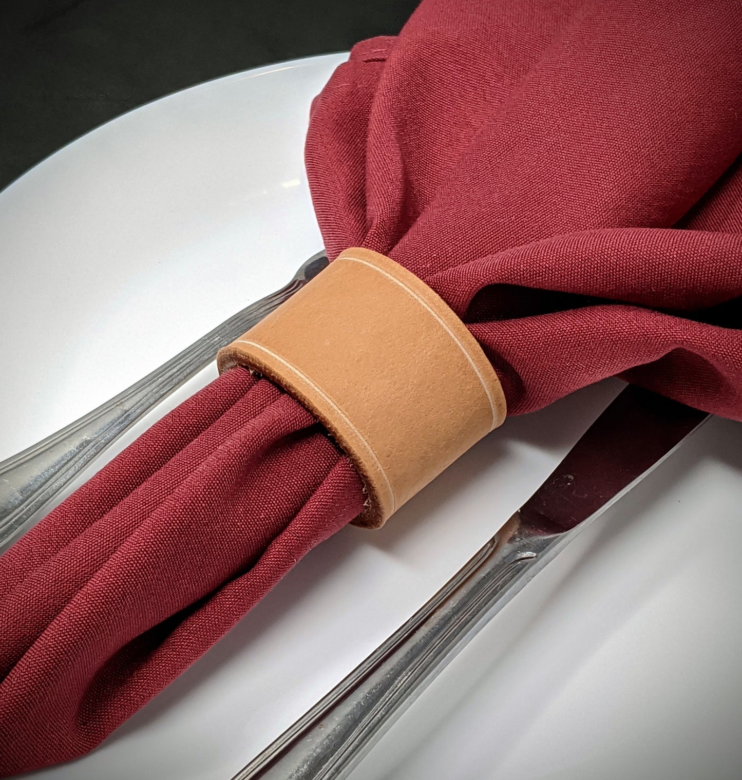 Leather Napkin Rings