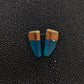 Turquoise Rounded Point Stud Earrings