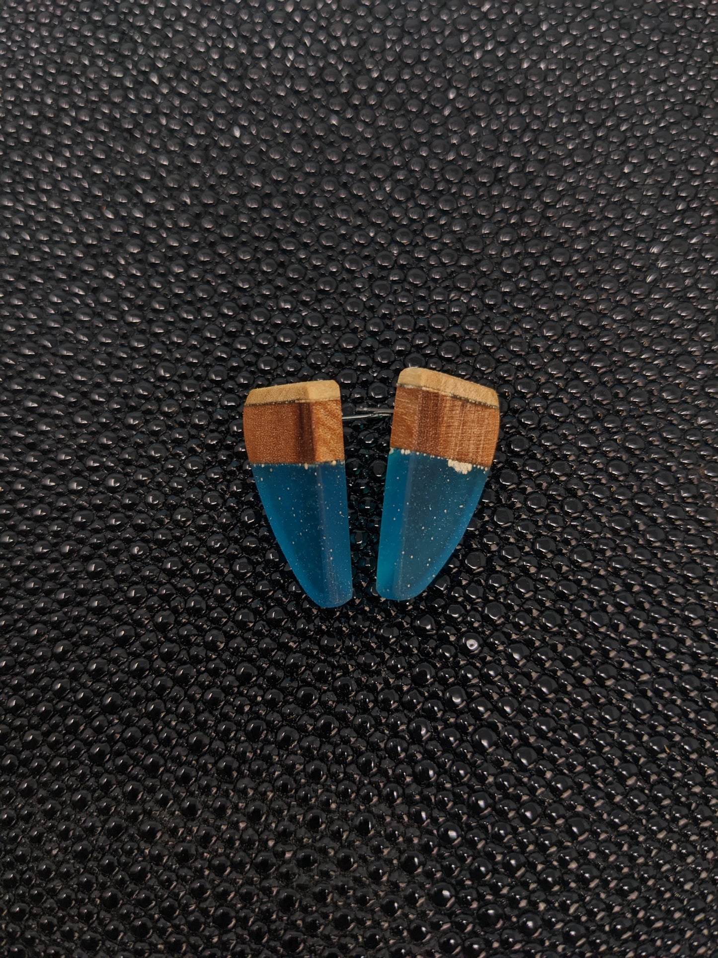 Turquoise Rounded Point Stud Earrings