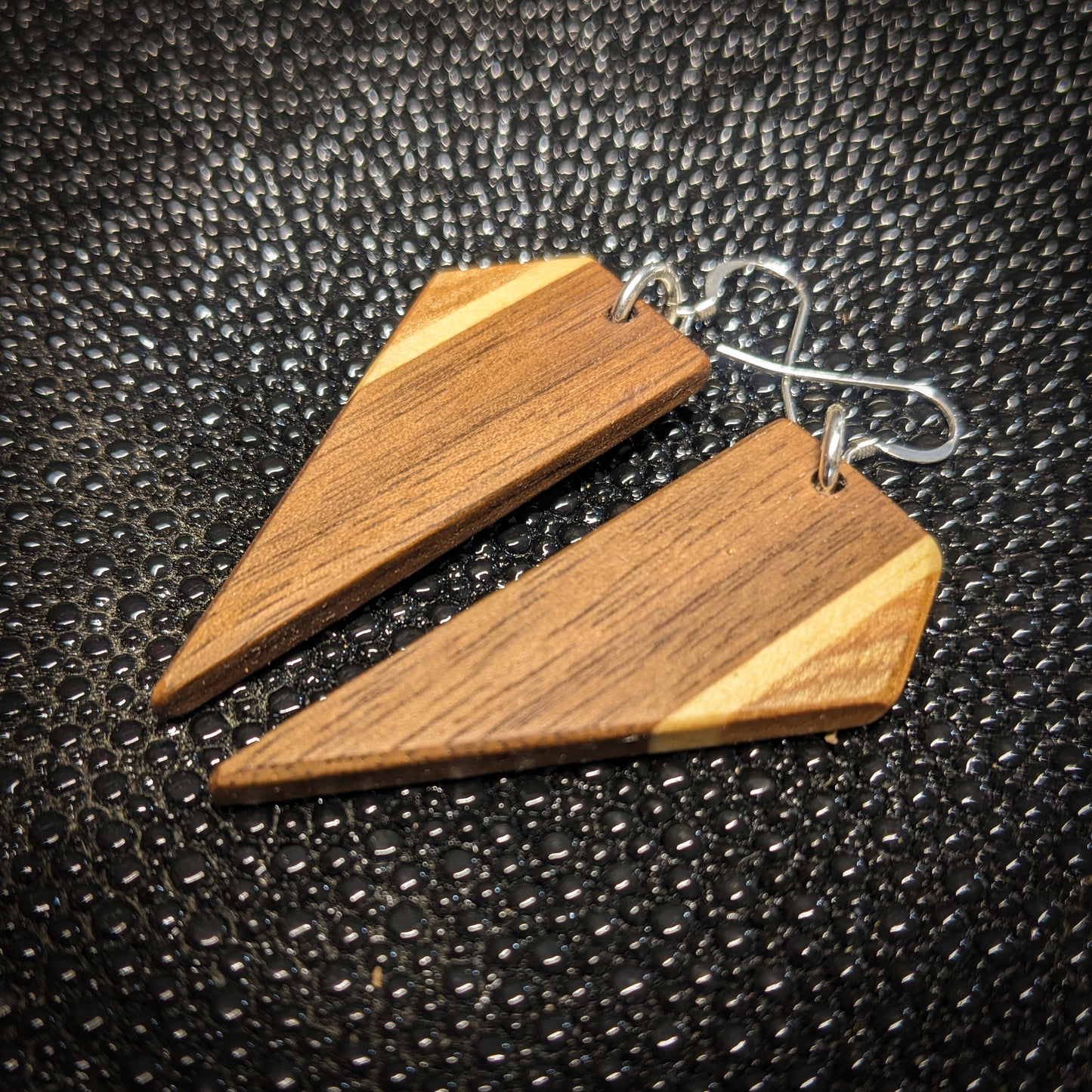 Walnut Point Dangle Earrings