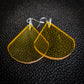 Yellow Drop Dangle Earrings