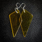 Yellow Shard Dangle Earrings