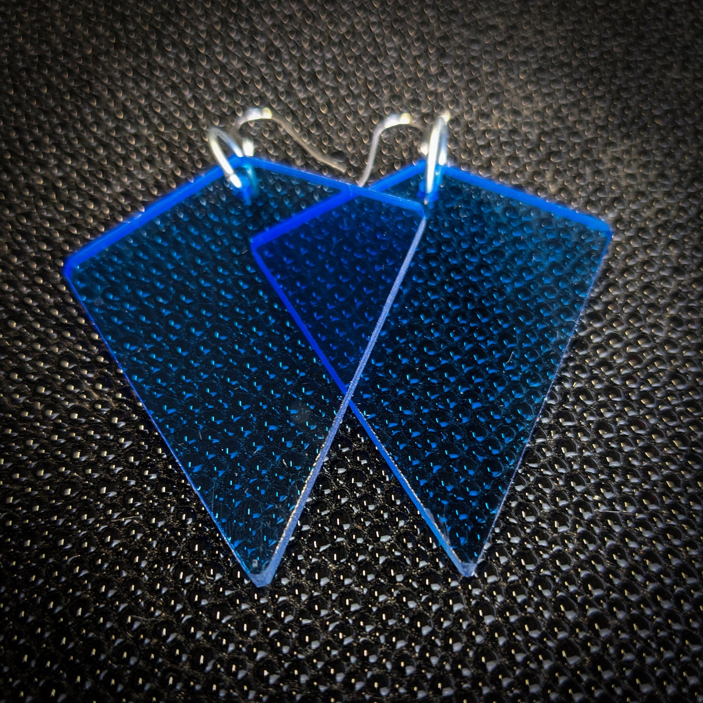 Light Blue Kite Dangle Earrings