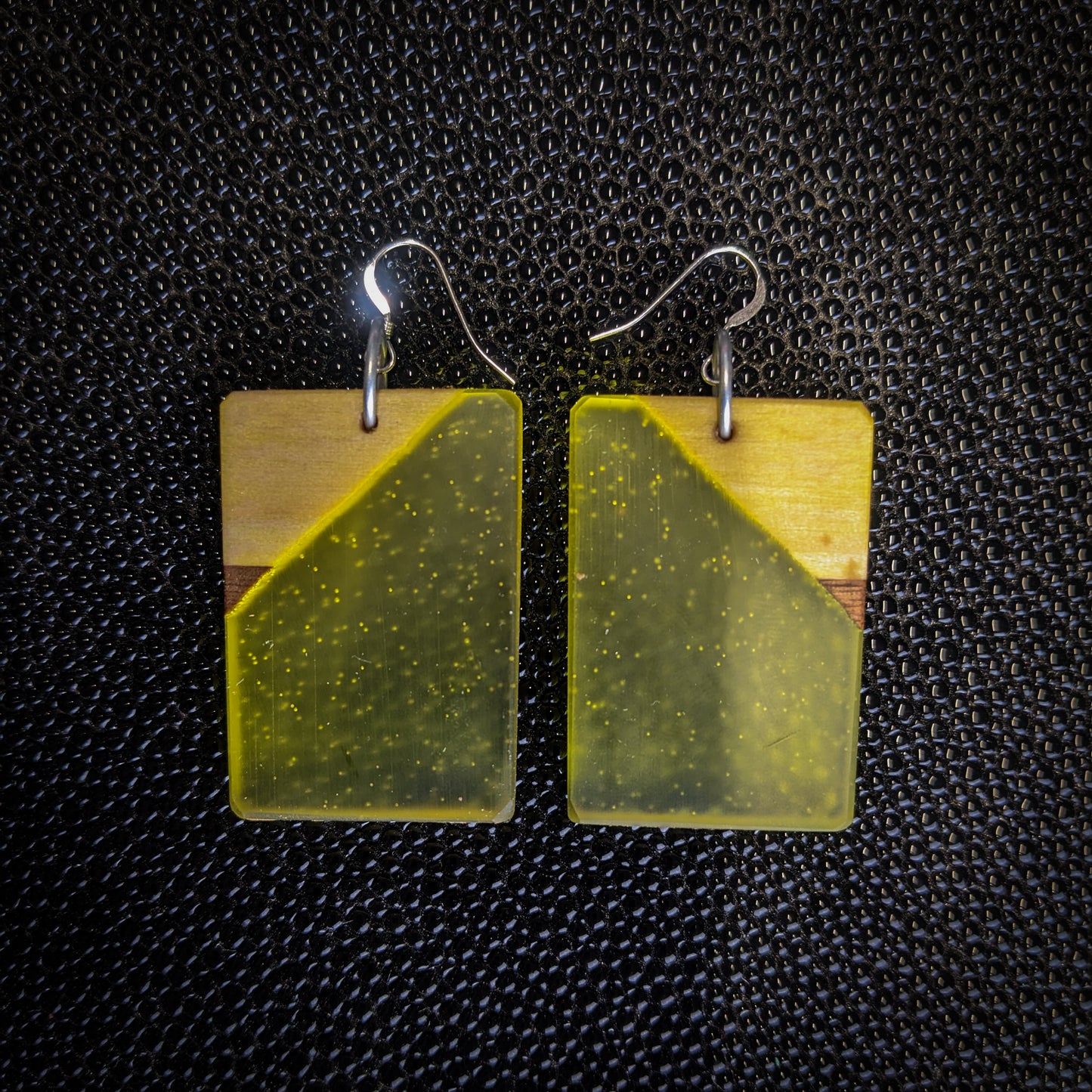 Sunny Rectangle Dangle Earrings