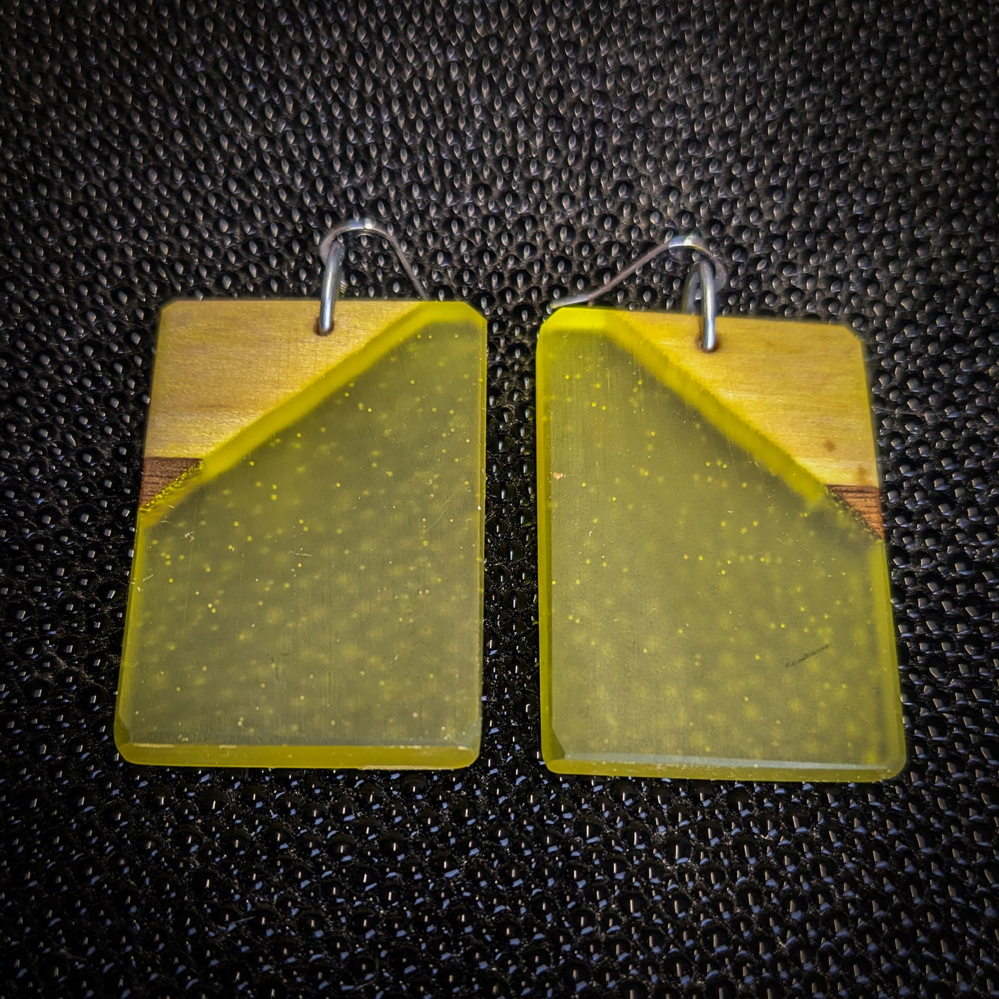 Sunny Rectangle Dangle Earrings