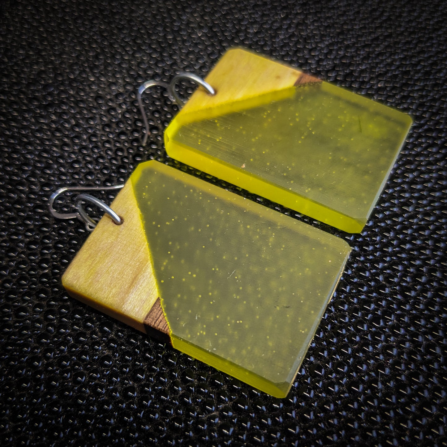 Sunny Rectangle Dangle Earrings