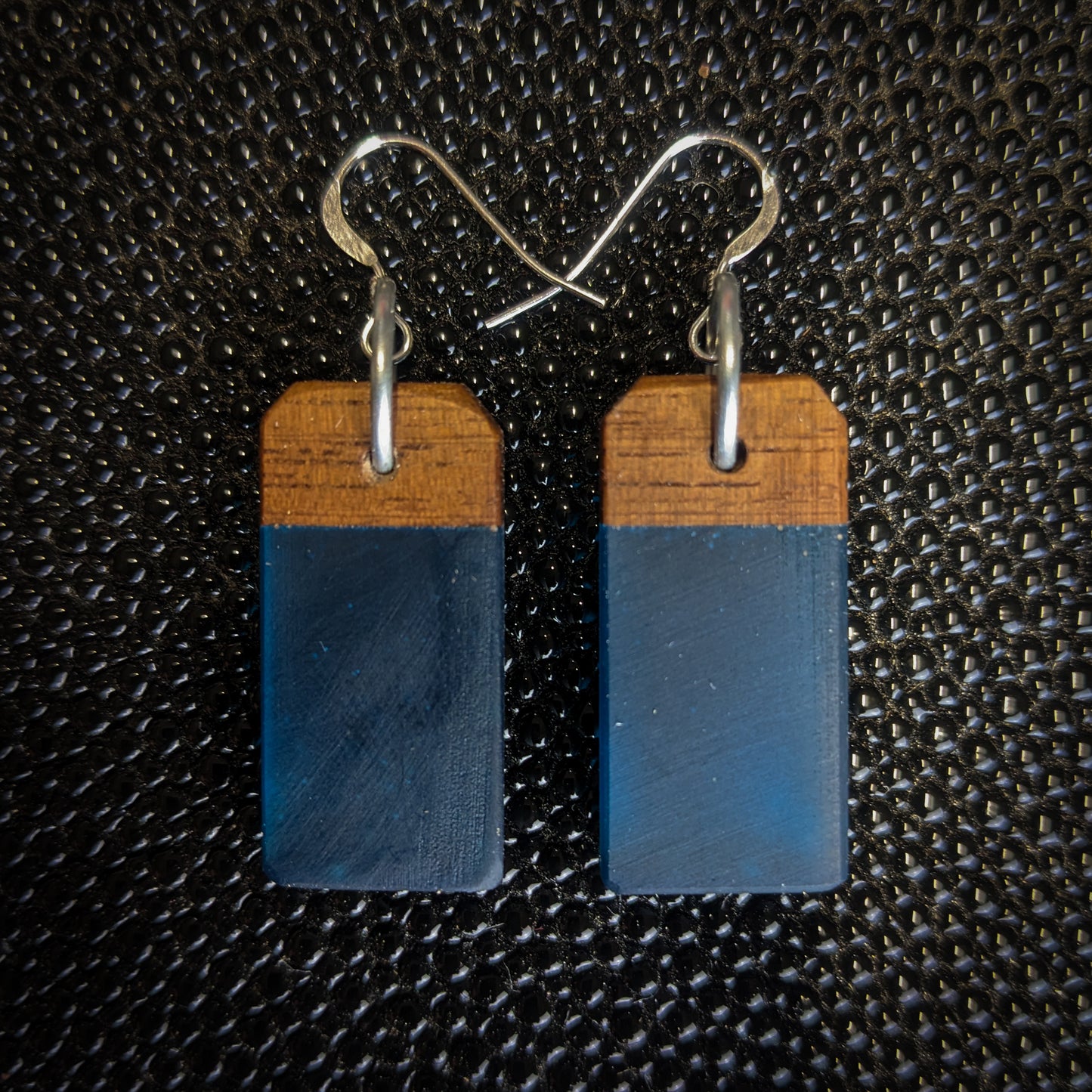 Deep Blues Dangle Earrings