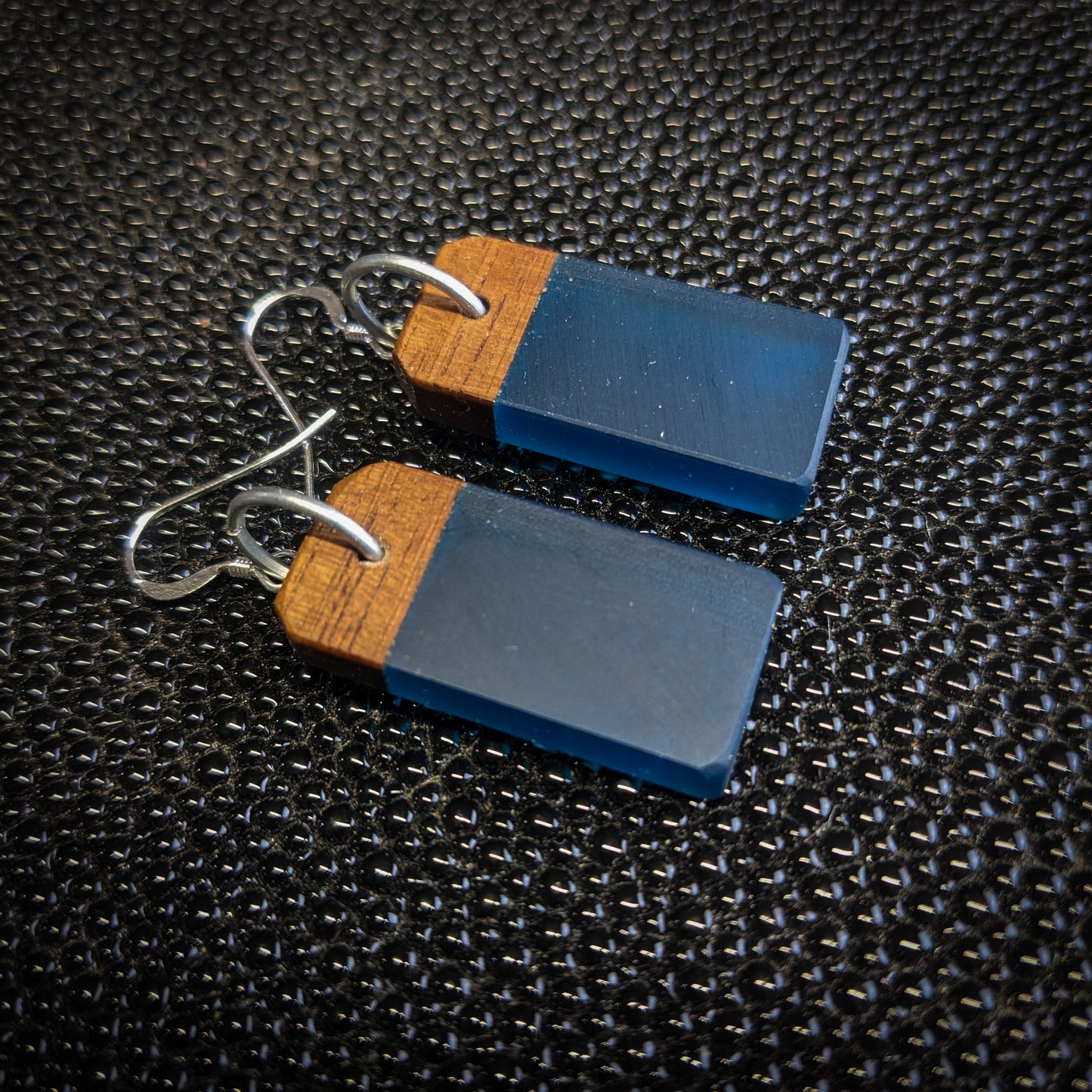 Deep Blues Dangle Earrings