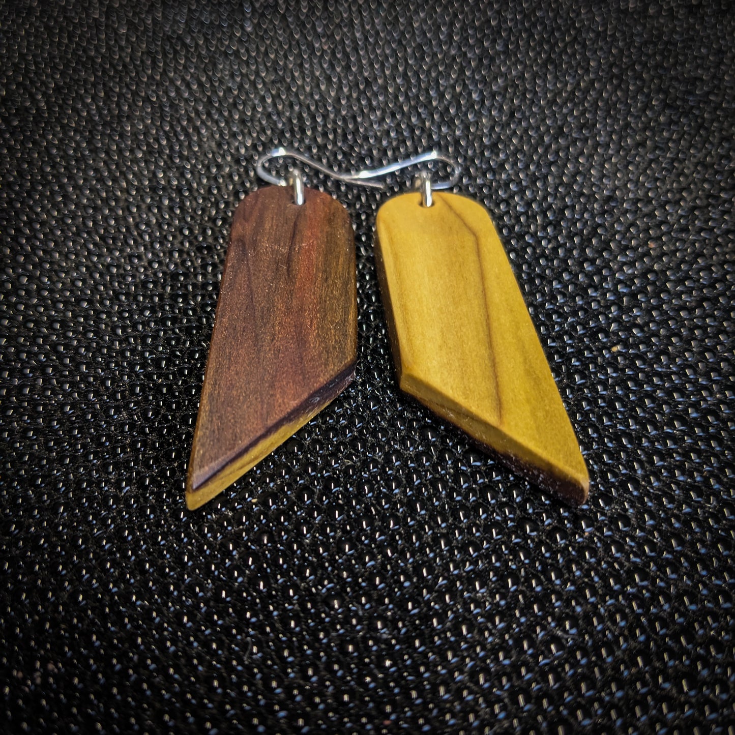 Light and Dark Dangle Earrings